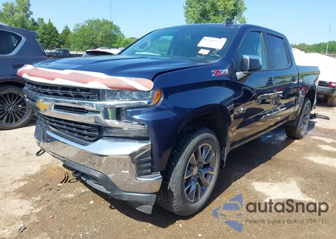 2021 Chevrolet Silverado 1500 4Wd Short Bed Lt из США, поврежденный, VIN 1GCUYDED9MZ356493
